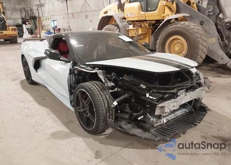 2021 Chevrolet Corvette Stingray Rwd 2Lt z USA, uszkodzony, nr VIN 1G1YB3D4XM5117047